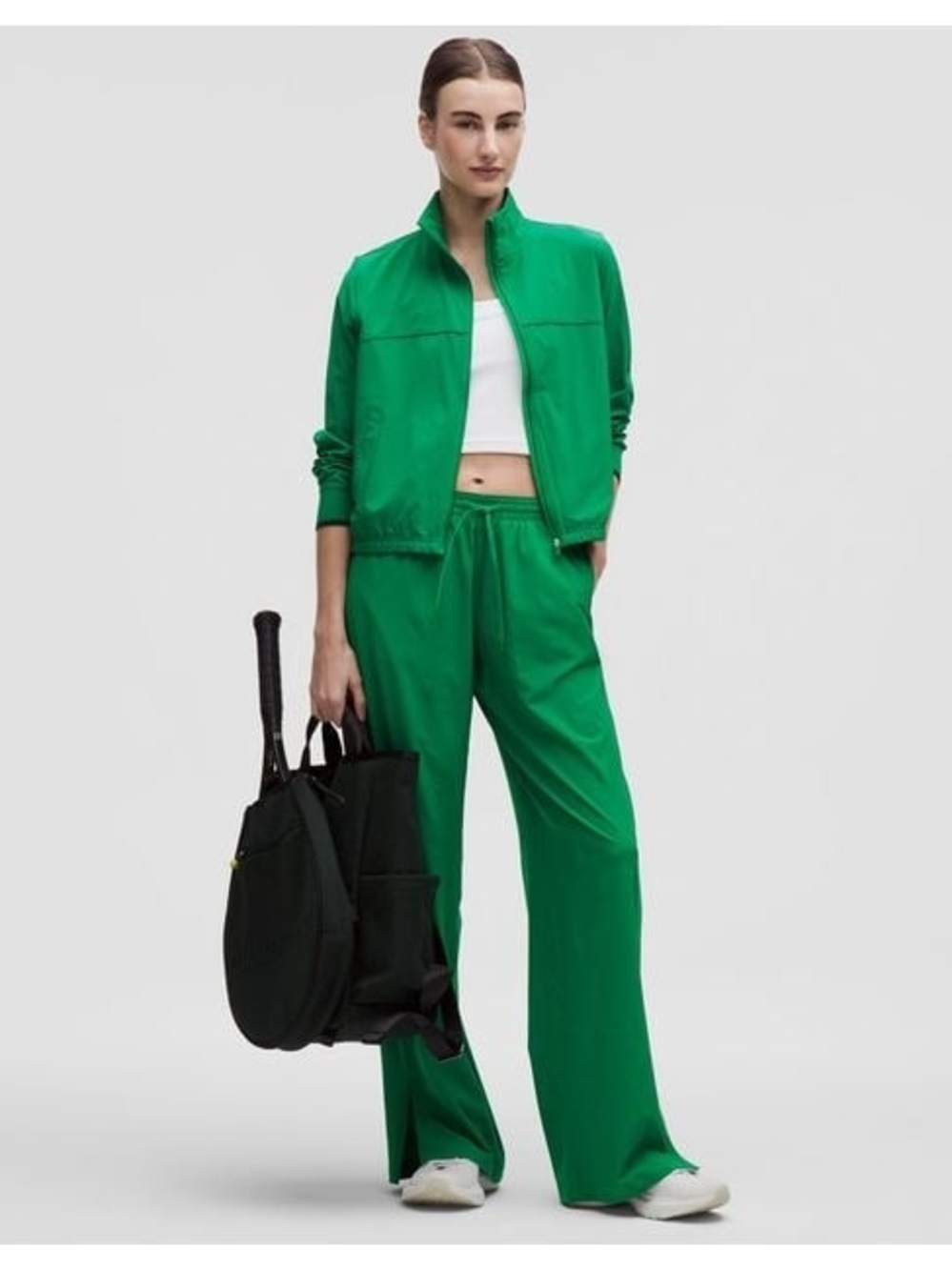 Lululemon Court Rival Wide-Leg Track Pants and Court Rival Tennis Track Jacket